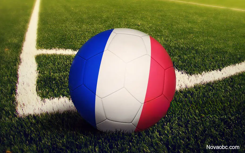 Nova OBC hand-carry shipment concept with French flag soccer ball symbolizing France